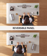 FLEXISPOT Corner Desk Dual Motor L Shaped Computer Electric Standing Sit Stand Up Desk Height Adjustable Home Office Table with Splice Board, 71x48 FLEXISPOT