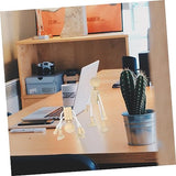 Kisangel 5pcs Cartoon Toy White Embryo Dolls Unfinished Wood Crafts Unfinished Wood Peg Dolls Unfinished Peg Doll Wood Dolls Blank Wood Toys Kisangel