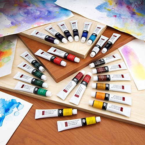 Royal & Langnickel Watercolor Artist Tube Paint, 21ml, 24-Pack Royal & Langnickel