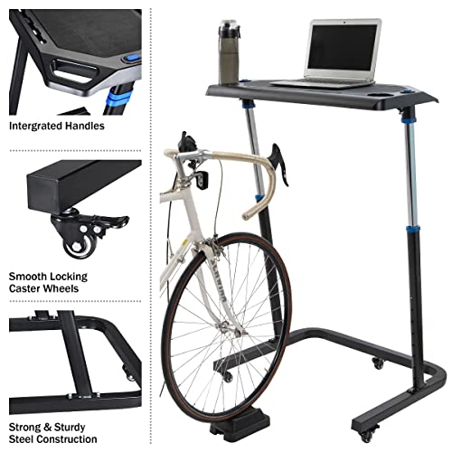 RAD Cycle Products Adjustable Bike Trainer Fitness Desk Portable Workstation Standing Desk RAD Cycle Products