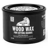 Walrus Oil - Wood Wax, 14 oz Jar, FDA Food-Safe, Cutting Board Wax and Board Cream Walrus Oil