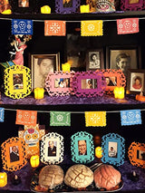 yueton 12PCS Blank Unfinished Wooden Picture Frames Wood Photo Frame with Jute Rope for DIY Crafts, Home Decoration, Christmas Tree Hanging yueton