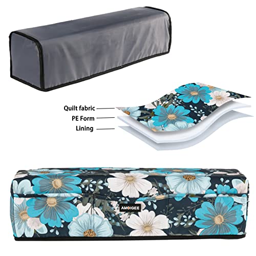 Dust Cover for Cricut Explore Air 2, Cricut Maker,Cricut Explore 3,Cricut Maker, Maker Cover With Pockets for Cricut Accessories and Supplies AMOIGEE
