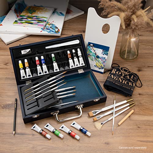 Royal & Langnickel RSET-ACRY2000 Gold Acrylic Painting Box Set Royal & Langnickel