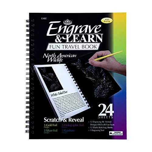 Royal Brush EAB-2 North American Wildlife Engraving Art Book - North American Wildlife Royal & Langnickel