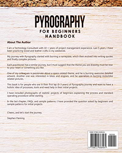 Pyrography for Beginners Handbook: Learn to Burn Guide in Wood Burning with Starter Projects and Patterns (DIY Series) - WoodArtSupply