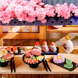 Lannso DIY Dollhouse Miniature Kit, Doll House Kit with Dust Proof Cover, Mini Handmade Wooden Dollhouse Toys for Adult Gift(QT41) Lannso