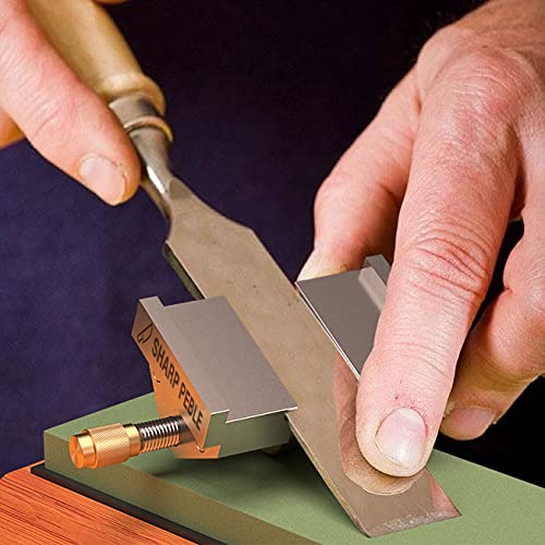 Sharp Pebble Honing Guide - Chisel Sharpening Jig for Chisels and Planes - Fits Chisels 0.25” to 1.96”, Fits Planer Blades 1.41” to 3.22” Sharp Pebble