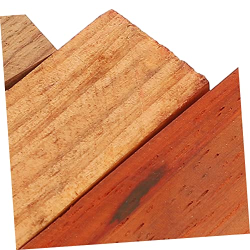 Ciieeo 5pcs Carved Wood DIY Carving Basswood Blocks Diary Unfinished Wood Whittling Blocks Carving Wood Stamp Kits Whittling Decorating Tools Cards Ciieeo