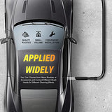 MEANLIN 6 Pieces Universal Vacuum Hose Adapter Kit, 1-3/8" to 1-1/4", 2-1/2" to 1-1/4", 1-1/4" to 1-3/8" to 1-1/2", Plastic Vacuum Hose Connector MEANLIN