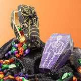 Bright Creations 6 Pack Unfinished Halloween Coffin Box with Hinged Lids for DIY Crafts (4 x 6 x 2 in) Bright Creations