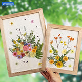 Worown 4 Sizes (A4, A5, A6, A7) Wooden Paper Making Screen Kit,Paper Making Frames, Mould and Deckle for Paper Making, DIY Paper Crafts Worown