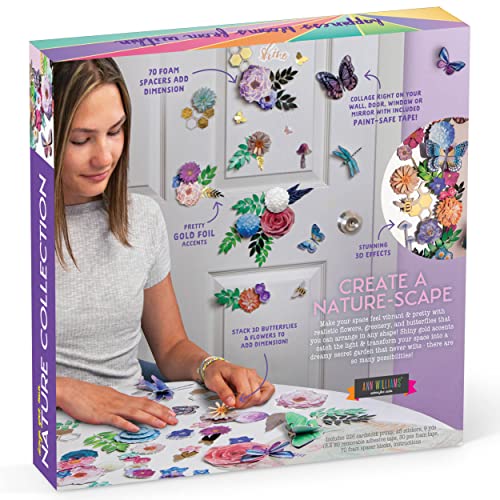 Craft-tastic — Design Your Own Nature Collection – DIY Collage Arts & Crafts Kit – Personalize Your Wall, Mirror, Window, Or Door with Dimensional Craft-tastic