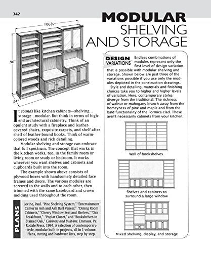 Illustrated Cabinetmaking: How to Design and Construct Furniture That Works (Fox Chapel Publishing) Over 1300 Drawings & Diagrams for Drawers, Design Originals