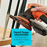 BLACK+DECKER MOUSE 1.2 Amp Electric Detail Sander (BDEMS200C) BLACK+DECKER
