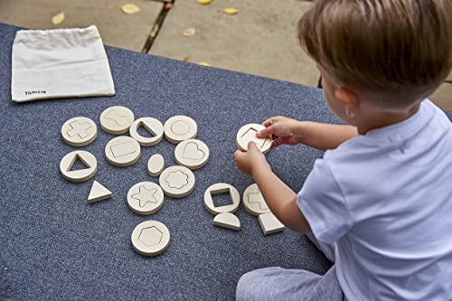 Inside Outside Wooden Shapes TickiT