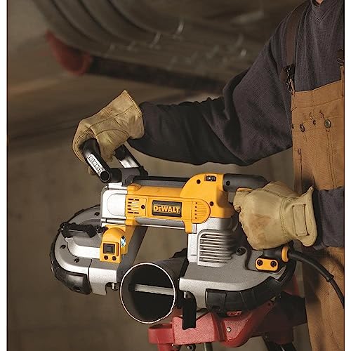 DEWALT Portable Band Saw, Deep Cut, 10 Amp, 5-Inch (DWM120K)