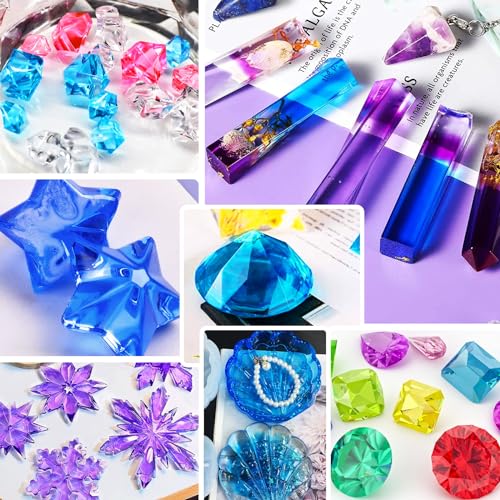 Epoxy Resin Pigment - 30 Colors Concentrated Liquid Epoxy Resin Dye, Transparent Resin Colorant for Resin Coloring, DIY Resin Jewelry Making, Resin - WoodArtSupply