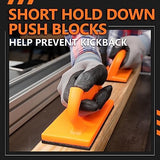 POWERTEC 71818 Safety Kit Featherboard | Push Sticks and Push Blocks for Table Saws, Router Tables, Band Saws & Jointers, 5-Piece Set POWERTEC