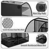 Mr. Pen- Mesh Desk Organizer, Black, Pen Holders Organizers, Desk Pencil Organizer, Pen /Pencil Holder, Pen Organizer for Desk Mr. Pen