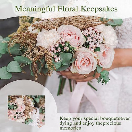 Large Resin Molds,Rectangle Silicone Molds for Resin Casting,Epoxy Resin Casting Mold for Flower Preservation，DIY Home Decor Wedding Gift,Bookends YUUIKLLE