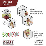 The Army Painter Color Primer Spray Paint, Leather Brown, 400ml, 13.5oz - Acrylic Spray Undercoat for Miniature Painting - Spray Primer for Plastic The Army Painter