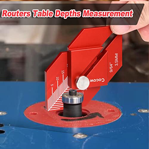 Trim Carpentry Tools Finishing Work Multi-Tool for Measuring and Marking Short Offsets,CNC-Machined - WoodArtSupply