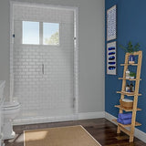 5-Tier Ladder Shelf - Wooden Narrow Leaning Bookshelf for Bedroom, Living Room, Bathroom, Kitchen, or Office Shelving - Furniture by Lavish Home Lavish Home