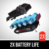 SKIL 20V 1/2 Inch Cordless Drill Driver Includes 2.0Ah PWR CORE 20 Lithium Battery and Charger - DL527502 Skil