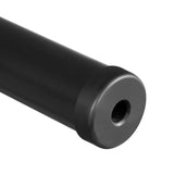 Yaheetech Industrial Bar Stool Vintage Counter Height Stool with Round Faux Leather Seat Metal Stool Adjustable Kitchen Stool 21.5-28 Inch Tall Yaheetech