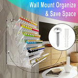 Acrylic Paint Organizer Wall Mount, Paint Holderbfor Craft Hobby Paint Storage, Acrylic Paint Storage, Craft Paint Storage, Paint Rack for 2 oz Homakover