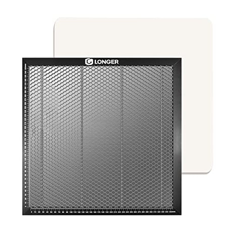 Longer Honeycomb Working Table, Soulmate for Engraver, Honeycomb Working Panel Set for RAY5, Fast Heat Dissipation and Desktop-Protecting, Compatible Longer