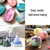 Mica Powder, 30 Color Resin Pigment, Natural Cosmetic Grade Shimmer Mica Powder for Epoxy Resin/Bath Bombs/Candle/Soap/Lip Gloss/Slime. Candle NTWJNJY