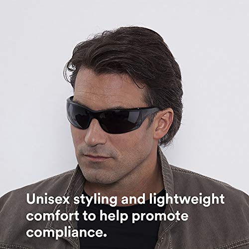 3M Safety Glasses, Virtua AP, 20 Pack, ANSI Z87, Gray Hard Coat Lens, Gray Frame, Side Shields 3M