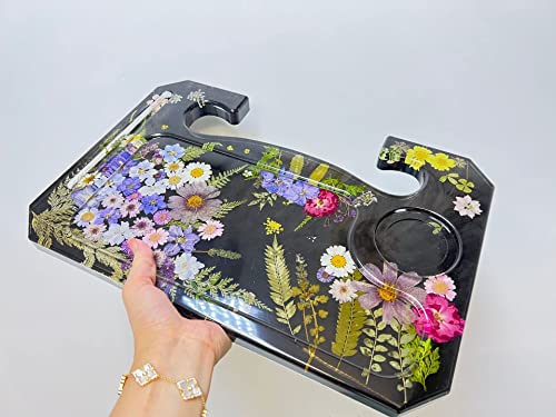 JEYUQAXY Steering Wheel Tray Resin Molds, DIY Resin Epoxy Casting Craft Car Table Mount Steering Wheel Tray Desk for Laptop & Food JEYUQAXY