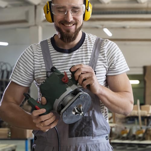 LANGSKIP'S 15 Pieces Carbide Router Bit Set 1/4 Shank Made of 45# Carbon Steel YG8 Alloy Blade for Woodwork Tools - WoodArtSupply