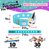 Goodyking Croc Bracelet Band for Kids Wristband & Charms Set - Wristbands Bracelets, Croc Charm Bracelet Charms for Girls, Shoe Charms and Croc Goody King