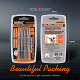 HORUSDY 4-Piece Nail Setter Punch and Center Punch Set HORUSDY