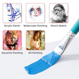 8x10 Inch Stretched Canvas, 10 Pack 100% Cotton Professional Blank Canvas, Canvases for Painting Using Acrylic Paint or Oil (Pre-Primed) Simetufy