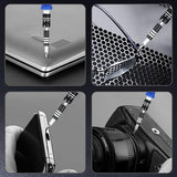 ORIA Precision Screwdriver Kit, 60 in 1 with 56 Bits Screwdriver Set, Magnetic Driver Kit with Flexible Shaft, Extension Rod for Mobile Phone, ORIA