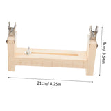 FUNOMOCYA 1 Set Weaving Crafts Making Tool Wood Knit Weaving Rope Wristband Maker Bracelet Woven Tool Weaving Rope kit DIY Bracelet Knitting Kits FUNOMOCYA