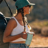 YETI Rambler 25 oz Straw Mug, Vacuum Insulated, Stainless Steel, Power Pink YETI