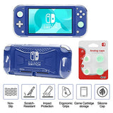Switch Lite Accessories Bundle, Kit with Carrying Case,TPU Case Cover with Screen Protector,Charging Dock,Playstand, Game Card Case, USB Cable, WDZREE