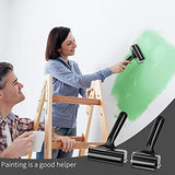 2Pcs Rubber Roller Brayer Rollers Hard Rubber 4 and 2.2 Inch for Printmaking (Black) by HRLORKC… HRLORKC