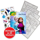Crayola Frozen 2 Coloring Book with Stickers, Gift for Kids, 96 Pages, Ages 3, 4, 5, 6 Crayola
