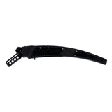HME 12" Curved Steel Blade Hand Saw with Scabbard for Hunting, Camping, Backpacking, Gardening, Pruning HME