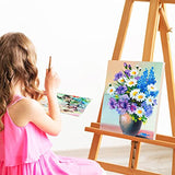 ADXCO 8 Pack Wood Panels 10 x 10 Inch Unfinished Wood Canvas Wooden Panel Boards for Painting, Pouring, Arts Use with Oils, Acrylics ADXCO