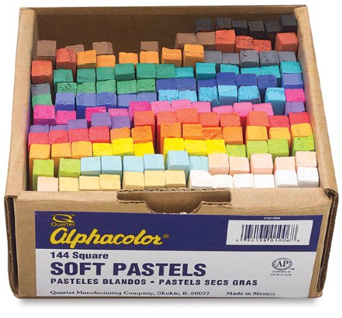 Alphacolor Soft Pastel Set - Basic Colors, Set of 12 - WoodArtSupply