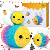 Crochetta Crochet Kit for Beginners, Beginner Crochet Starter Kit with Step-by-Step Video Tutorials, Beginner Crochet Kit for Adults Kids, Knitting Crochetta