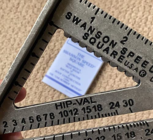 SWANSON Tool Co S0101 7 Inch Speed Square, Blue Swanson Tool Co., Inc
